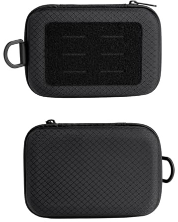 TACTICAL_GEEK EXT13 Valigetta Organizer EDC a Guscio Rigido, Borsa Organizer Tech da Viaggio per Accessori Elettronici