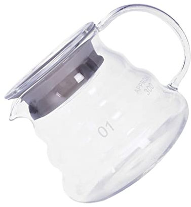 Duiaynke Glas-Kaffeeservice 250/360/600/800 ml Kaffeekanne (360 ml Kaffeekanne)
