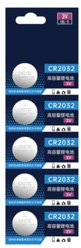 2032 3V Lithium Battery, Leak-proof Lithium Battery for Daily Electronic Needs (5/10 Pieces)