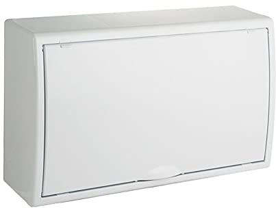 Verteilerkasten für 1-4 Elemente, Materialien IP40, zur Montage von bis zu 12 Elementen auf Estrich, ideal für Elektroinstallationen.