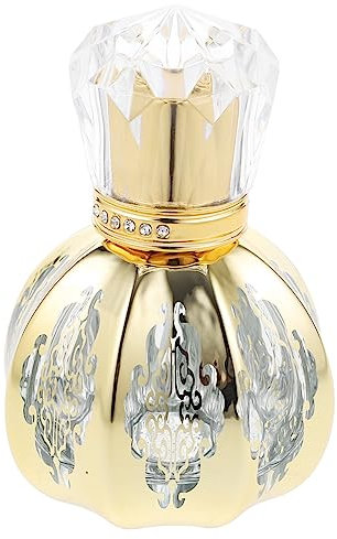 VALICLUD Flacon de Parfum Rechargeable en Verre 50ml, Pulvérisateur Vide
