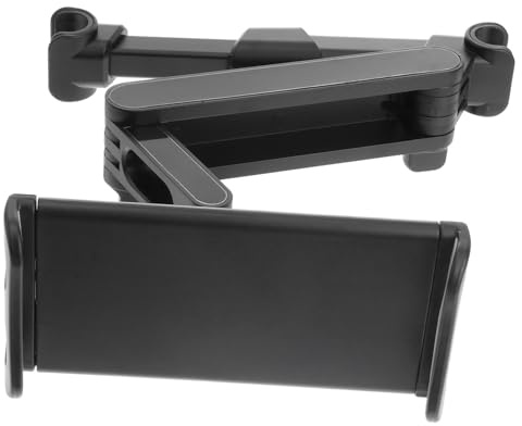 MUELODSIC Support Voiture Tablette Arrière avec Clip Rotatif à Compatible Smartphones et Installation Facile pour Siège Auto Arrière