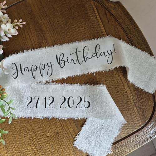 Benutzerdefinierte Brautstrauß For Blumen Hochzeitsband Hochzeitsandenken Chiffonband Junggesellinnenabschied Dekorieren Brautdusche Geschenk