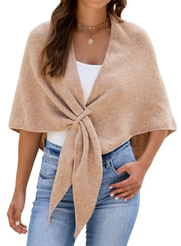 Wantonfy Bufanda Mujer Invierno Pashmina Cárdigans Triangular de Otoño e Invierno