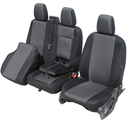 Sitzbezüge Hero Passgenau geeignet für Ford Transit Custom ab 2012-1+2