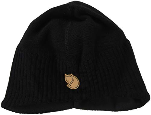 Fjällräven Damen Keb Stormblocker Beanie, Schwarz, Einheitsgröße EU