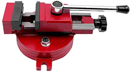 PAULIMOT SIEG Maschinenschraubstock drehbar, Schnellspanner 55 mm Backenbreite