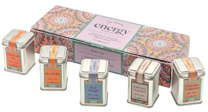 TEA SHOP - Set Energy - Surtido de Tés e Infusiones Energizantes - Ideal para regalo