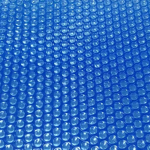 Solarplane Abdeckplane Pool Poolheizung Heavy Duty Wimming Pool Hot Tub Abdeckung Mit Ösen For Rolle, Plus Size Bathing Spa Tub Blue Blanket – For Quadratische Rechteckige Ovale Runde Pools, LDEP Pool