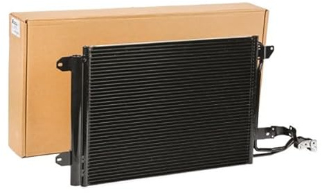 THERMOTEC KTT110024 Klimakondensator Klimaanlage Auto mit Trockner Kompatibel mit VW Golf 6 5K1 1K0820411AC 1K0820411D 1K0820411AH
