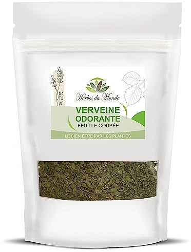 Herbes du Monde - Verbena aromática hojas cortadas 80 g - Planta para infusión