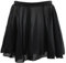 1 Stück Mädchen Ballettrock Schwarz, Ballettrock Wickelrock mit Elastischem Bund, Transparentem Chiffon Tanz Rock, Tanzrock for Damen Ballettrock (120-150, M, Regular)
