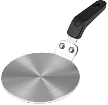 Placa convertidora de placa de inducción, placa adaptadora de inducción Grourarty para olla Moka, placa difusora de calor caliente para café, para cafetera espresso de 20 cm