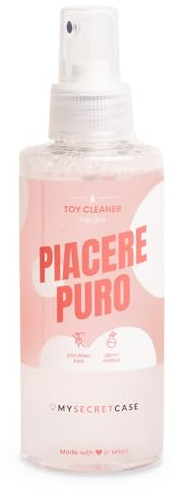 MySecretCase - Desinfektionsmittel, Easy Clean Desinfektion Spray, Desinfektionsspray, Reiniger für Pärchen die Frau Mann, Hygienespray