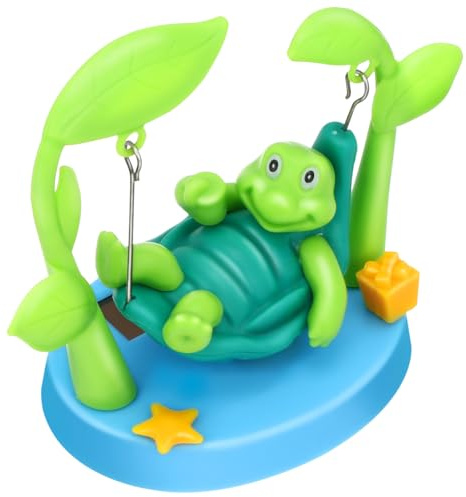 BESPORTBLE Solar Angetriebene SchildkröTe Wackelfigur Auto Armaturenbrett Deko Lustiges Tanzspielzeug Innenraum Auto Deko SchildkröTe Solar Swing Turtle Dashboard Ornament