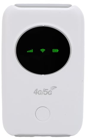 Sorandy 4G 5G LTE Mobile Hotspot | Módem USB 300Mbps Desbloqueado Punto de Acceso de Alta Velocidad con Ranura de Tarjeta SIM | Enrutador Portátil para Viajes, Viaje de Negocios, Trabajo | Admite 10