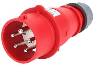 WYOBHOTCP 16A 5 Pin IP44 220V-415V 3P+E+N Maschio/Femmina Connettore Elettrico Impermeabile Spina e Presa di Alimentazione for Aviazione Industriale Europea(015x 16a 5pin)