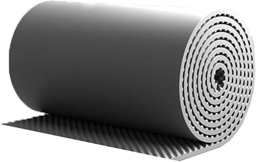 Wall soundproofing materials 10m/Roll Noise Insulation Soundproofing Foam, 5cm Thick Self Adhesive Sound-Absorbing Cotton, Acoustic Boards For Studio Home Cinema Ktv Roll-type soundproofing mats(Red,5