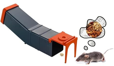 Avilia - Trappola per Topi Non Letale ad Esca, Set da 4, Trappola per Ratti da Interni ed Esterni, Sicura Senza Veleni, Riutilizzabile e Resistente (4)