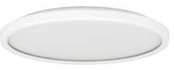 EGLO LED Büro-Deckenleuchte Testara-E, Ø 30 cm, 2600 Lumen | weiße Deckenlampe Küche, Aufbauleuchte rund, Lampe Decke neutralweiß