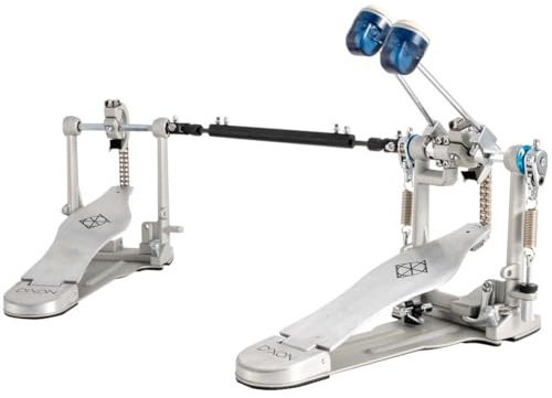 Dixon PP-P2D-EU Doppel-Fußmaschine mit Doppelkettenantrieb, double chain drive, inkl. Tasche, Schlagzeug Bass-Drum-Pedal