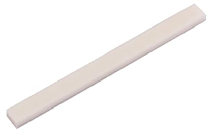 Knochen Gitarrensteg Gl800 Ersatz Stegsattel für Akustikgitarre | Flacher Aufbau, Modell Gl800, Passend als Ersatzteil, Musik Zubehör für Konzertgitarre und Stegteile