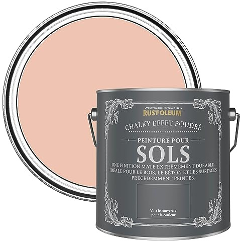 Rust-Oleum Pink Scratch-Proof Floor Paint in Matt Finish - Coral 2.5L