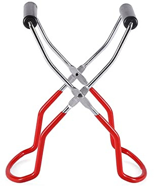 Jar Lifter Tongs - Non-Slip Canning Lifting Tool with Grip Handle - Multifunctional Kitchen Tool for Removing Canning Jars, Glass Jars, Milk Bottles