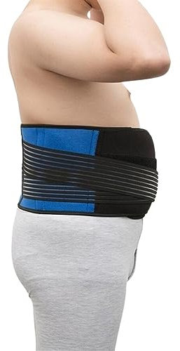 S-6XL Stützorthese Für Den Unteren Rücken Männer Frauen Haltungskorrektur Für Die Taille Und Den Rücken Dekompressionsgürtel Für Die Lendenwirbelsäule In Übergröße Rückenschmerzen Lindern ( Color : Bl