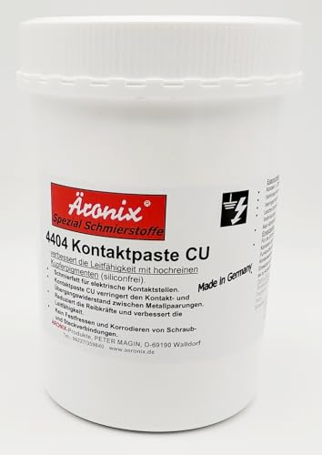 1000 g di pasta sintetica di rame Eronix CU da -30 °C a +200 °C, la pasta di contatto migliora la conduttività elettrica e protegge dalla corrosione elettronica elettronica assemblaggio modellismo