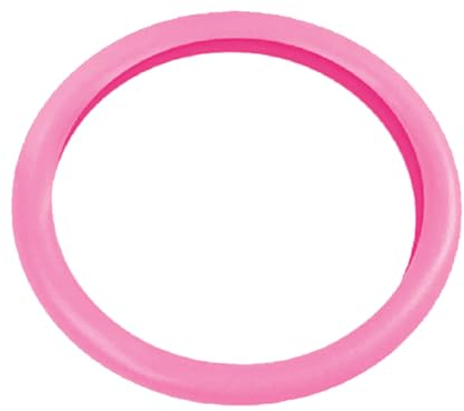 LuLiyLdJ Rosa Lenkradabdeckung, Lenkradbezug Pink, Auto Zubehör Pink, Auto Zubehör Rosa