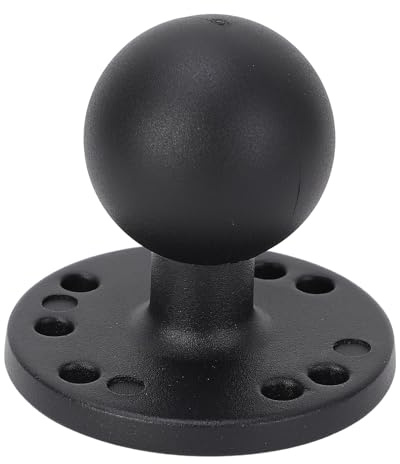 1,5-Zoll-Kugelhalterung für Fahrzeuge – Universelle RAM-Mount-kompatible Halterung aus Stabiler Aluminiumlegierung für Boote, LKWs und Geländefahrzeuge – Robuste Kugelkopf-Halterung mit 360°-Drehung