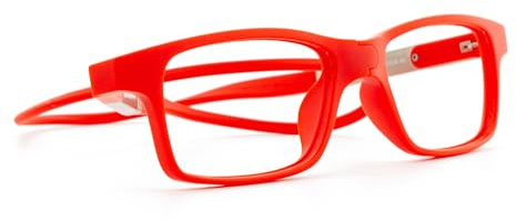 DIDINSKY Magnetische Lesebrille mit flexiblem Nackenband | Arken Rot +2.5