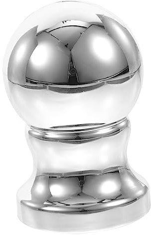 Milisten 2pcs Flag Pole Finial Topper Ornament Garden Flagpole Cap Stairs Post Cap
