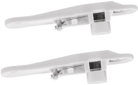 VALICLUD Coupe-Haricots Multifonction 2 Pièces Blanc Plastique Acier Inoxydable Trancheur Démêleur Ustensile Cuisine Pratique pour Maison Et Préparation De Légumes