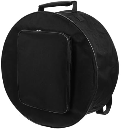 Portabler Snare Drum Beutel für Outdoor Einsatz, Oxford, Schwarz | Handtragbar und Praktisch, Schützt das Instrument Unterwegs, Passend für 13/14 Zoll, Kompakt für Reisen