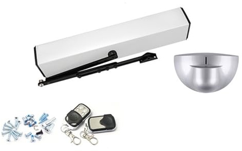 Chiudiporta Elettrico Automatico For Cancello Scorrevole For Cancello Da Garage, Apriporta For Operatore Con Controllo Di Accesso Remoto(Push arm-M)