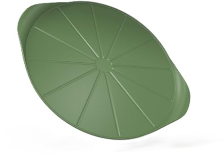 COOKUT Le formidable plat à pizza avec coupe pizza - Dimension : 33 cm - couleur Fougère (vert)