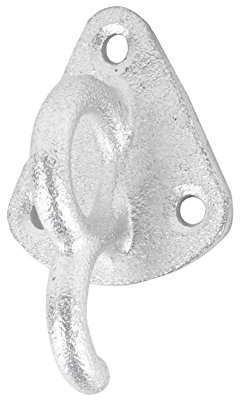 APT Planenhaken Metall mit Öse 70 x 45mm Stahl verzinkt Netz Haken für Anhänger (10)