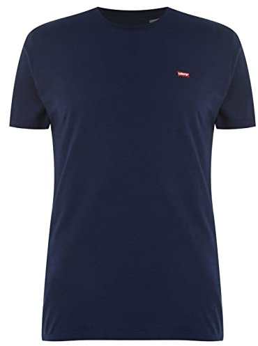 Levi's Ss Original Housemark Tee, T-shirt Uomo, Cotton + Patch Dress Blues, XL