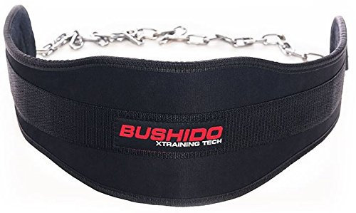 Bushido Cintura per Dip con Catena per Bodybuilding DBX