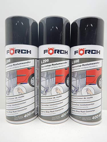 FORCH KORROSTOP ROSTUMWANDLER ROST ROSTSTOP UMWANDLER GRUNDIERUNG Spray 400ML (3)