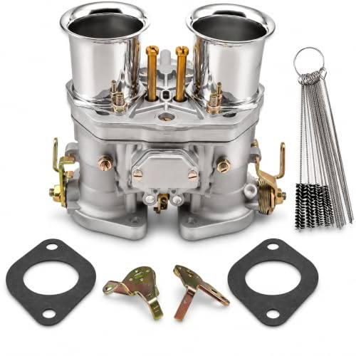 Dokili Vergaser mit Air Horn Ersatz für Weber 40 IDF 40mm BUG Beetle VW Fiat Prosche Solex Dellorto EMPI 40mm