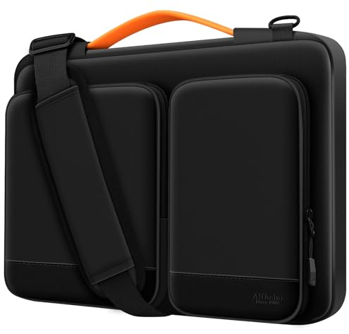 Alfheim Laptoptasche 15,6-16 Zoll Notebook-Tasche Laptophülle Schutz | Wasserdichte Stoßfeste Leichte Umhängetasche für MacBook Pro 16 Notebook Aktentasche, Kompatibel mit Asus Lenovo Dell SAMSUNG