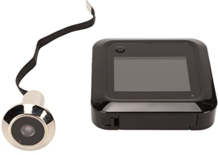 Digital Door Viewer 2.4in Digital LCD Screen, Door Peephole Viewer with 0.3MP HD Camera for Home Office, 145 Degree Wide Angle