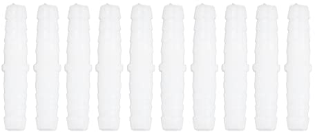 Barb-ZubehöR, 10 StüCk Kunststoff-Schlauchverbinder FüR Aquarien 6-6mm gerade durch
