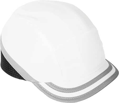 Bricoloco Gorra Seguridad homologada Estilo Casual-Casco de protección Laboral para Obra, Industria, Deportes de Riesgo antigolpes. Confort Headline. Talla única. (Confort -CW - Blanco Visera Corta)