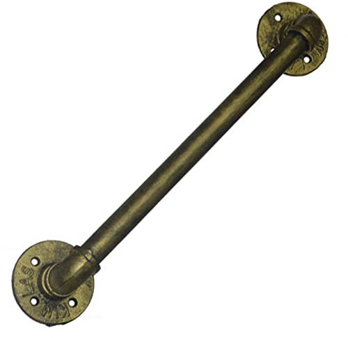 handlauf Edelstahl aussen Handlauf, Vintage-Handlauf, Geländer im Rohrstil, Wandmontage, Haltegriff, Geländer für Treppen, Innengehwege, Villa, Loft, Metalltreppengeländer (Farbe: Stil3, Grö