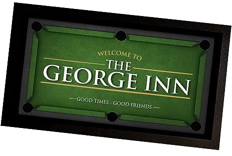 Alfombrilla de bar personalizada con tu nombre Bar - Barra deportiva PM103