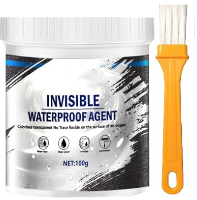 Impermeabilización para techos impermeables - Revestimiento invisible Reparación de fugas | Adhesivo antifugas para techos terraza baño cocina jardín ventana sótano pasillo